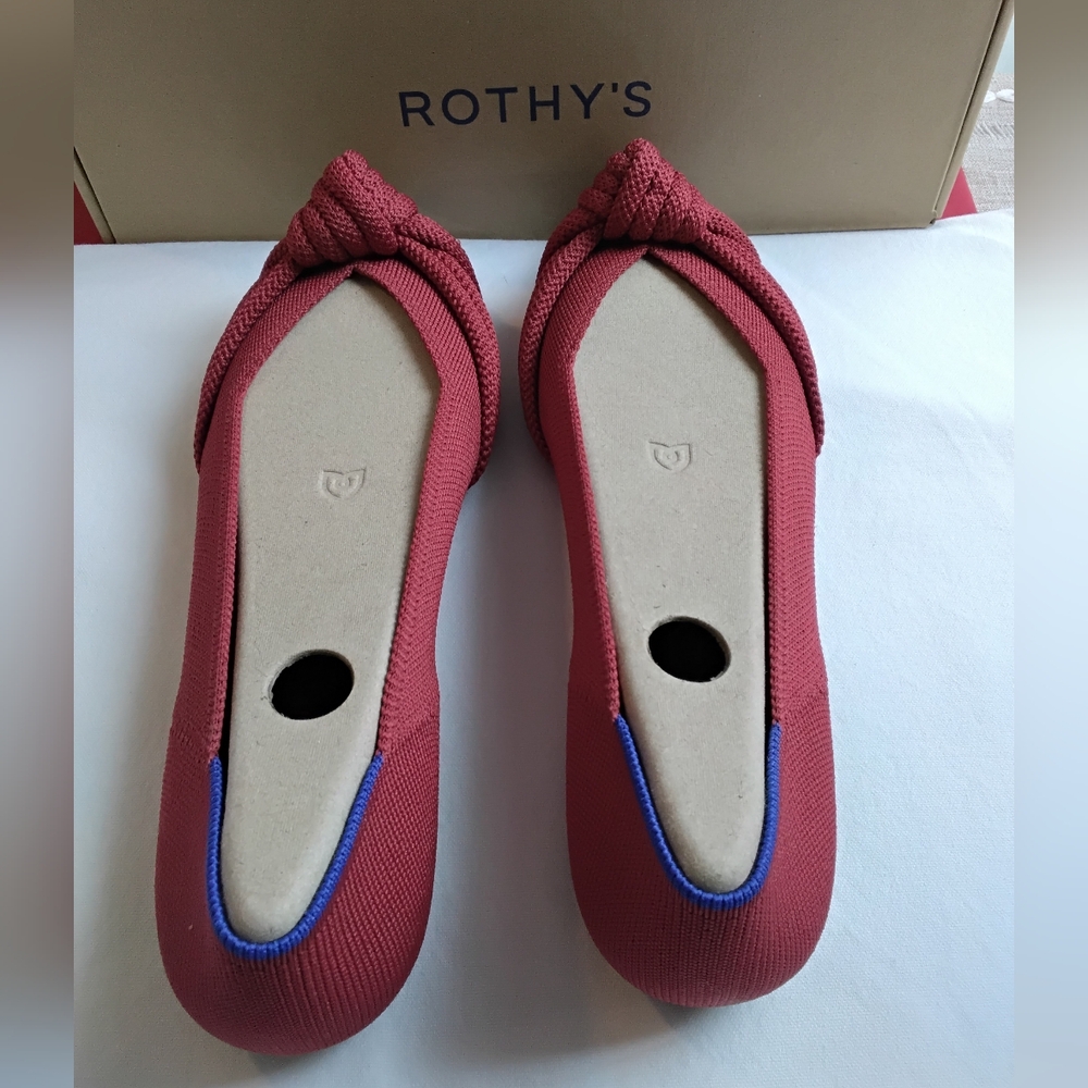 Rothy's Women's The Knot Point ll Candied Berry - Picture 2 of 5
